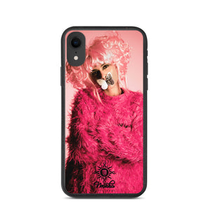 Coque de téléphone biodégradable Pink Monkey